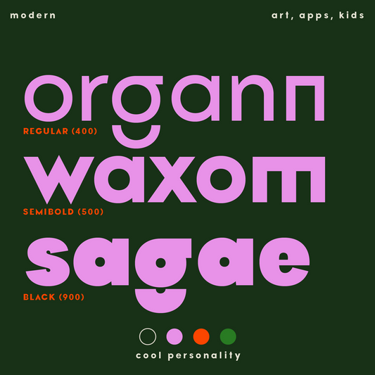 Bauhaus Bool—Playful sans-serif font, bold with fun alts